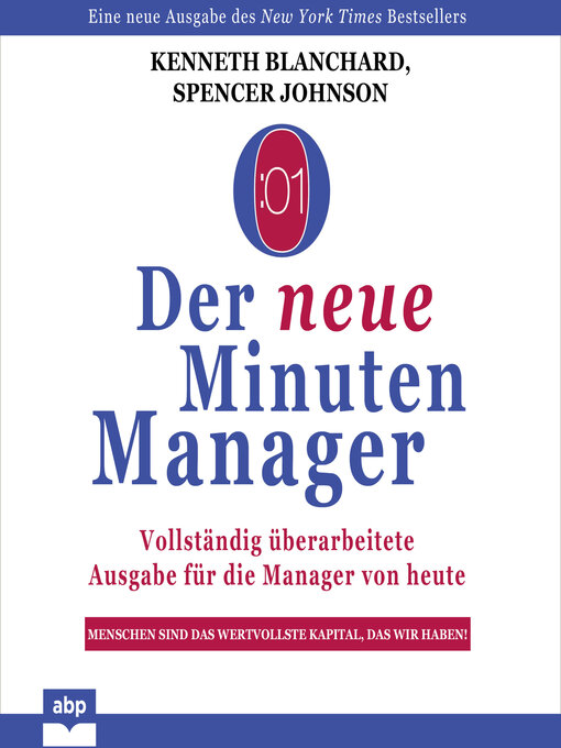 Title details for Der neue Minuten Manager--Vollständig überarbeitete Ausgabe für die Manager von heute (Ungekürzt) by Kenneth Blanchard - Available